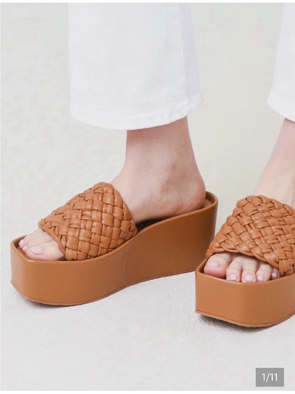 Vince Mari Sandal Braided Leather- never worn